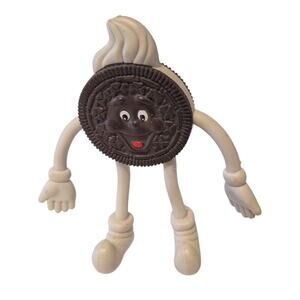 Oreo Nabisco Vintage Bendable Poseable Figurine Toy